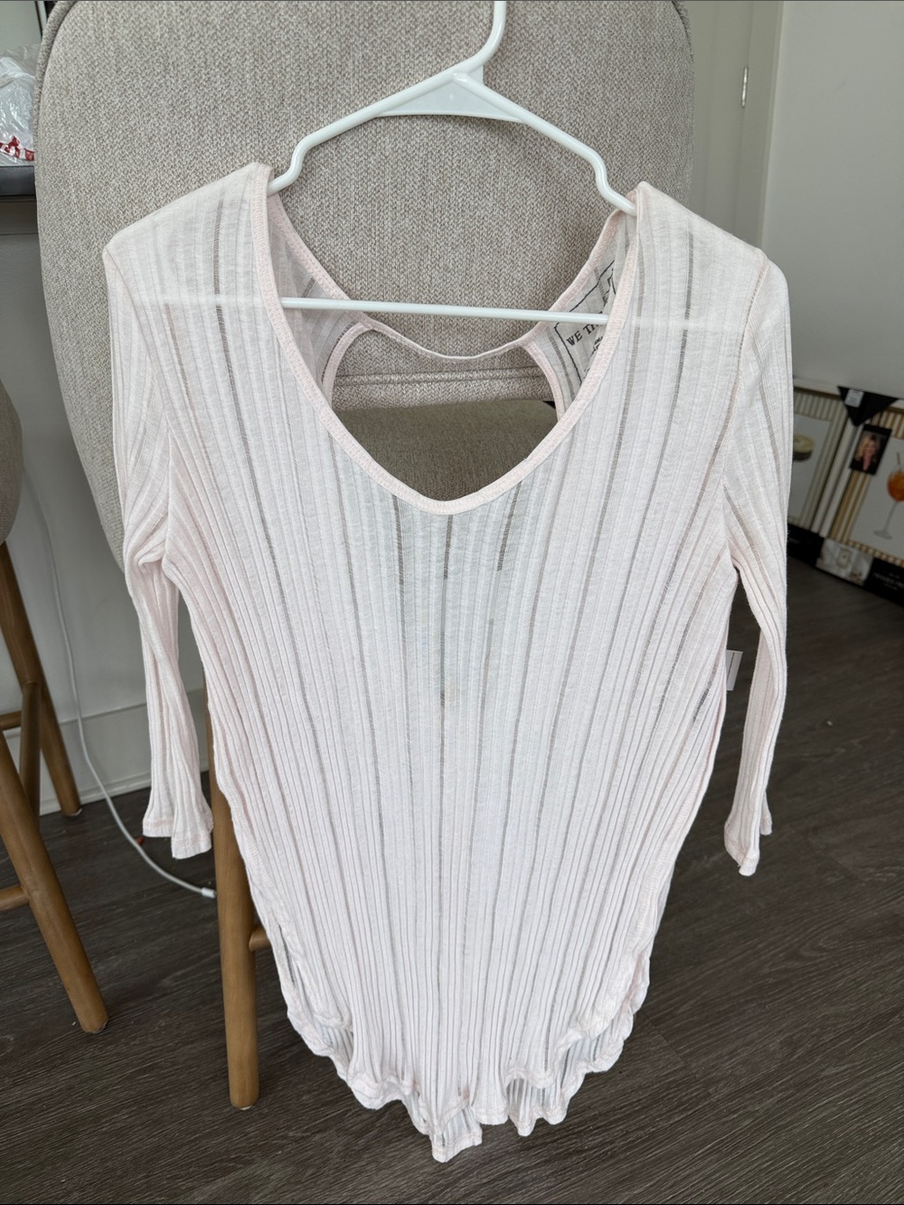 Free people cover up *never worn* light Pink